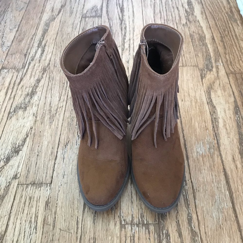 Fringe Booties